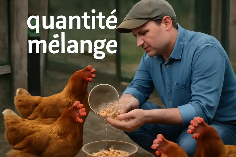 quantité mélange graines poules - puissant : quantité mélange graines poules : Quelle quantité de mélange de graines donner a